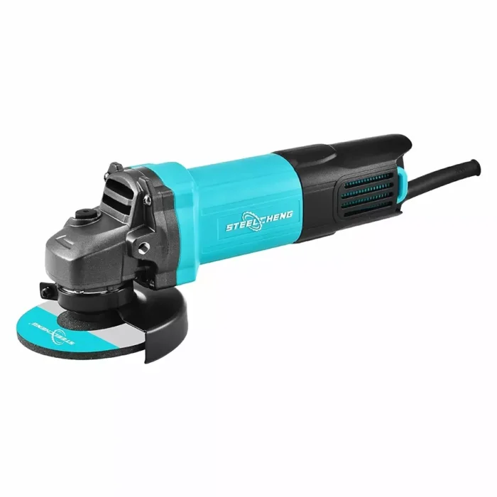 Steelcheng SC-AG-4-351 | Angle Grinder | 4 in. | 100mm | 1100W | 11000 RPM | 6 Months Armature Warranty | Dust and Water Proof | Variable Speed | Safety Switch | Anti Vibration Side Handle