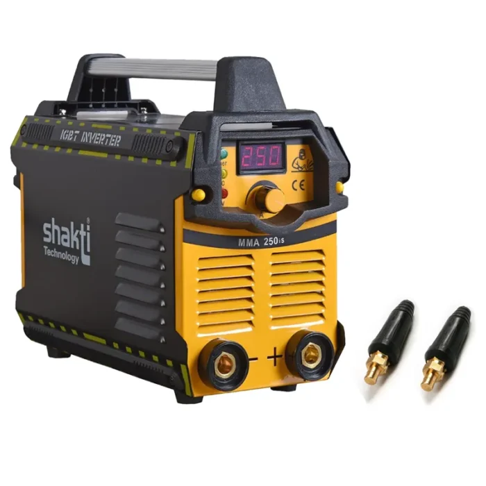 Shakti Technology MMA-250iS | Welding Machine | 250A | 1 Phase | Current Rating-250A | Stable Arc Starting | Inbuilt Anti Stick Function | IGBT Technology | Digital Display | Road Size 1.5 – 3.15 mm | 6 months Warranty | Extra Heavy Duty Industrial Quality | Quality Product - Image 2