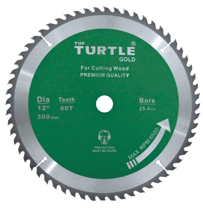 Turtle TCT | Saw Blade | 12" x 60T x 305MM x 25.4mm | Premium Quality