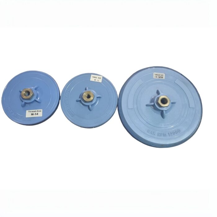 Imported | Grinding Paper Dish | Velcro Type | 5" | 7" | To Attach Velcro Paper | Premium Quality