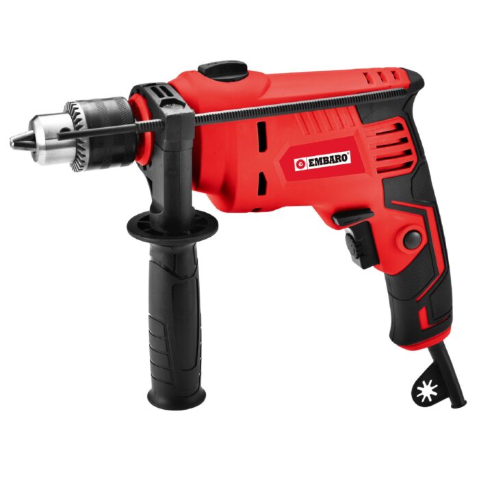 Embaro EM-DL-13-103 | Impact Drill | 13mm | 800W | 4800 RPM | Reverse & Forward Mode | Variable Speed | Impact & Regular Drill Mode | Heavy Duty