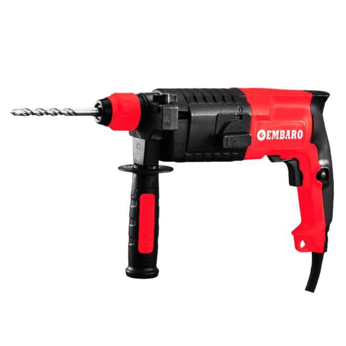 Embaro EM-2-20 | Rotary Hammer Drill | 20mm | 620W | 850 RPM | Copper Motor | Reverse Forward Function | Variable Speed | Two Mode | Pistol Type Handle