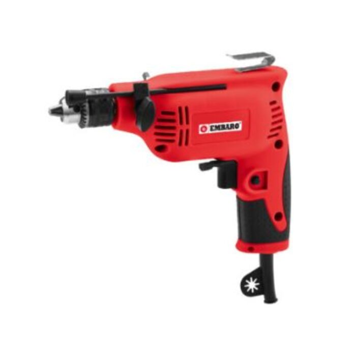 EMBARO DL-6.5-100 | Drill Machine | 6mm | 500W | 4800RPM | Full Copper | Single Speed | Reverse Forward Motions | Variable Speed | Water level Indicator | Lock-On Switch | Ergonomic Hand Grip Design | Light-Weight | Best Product