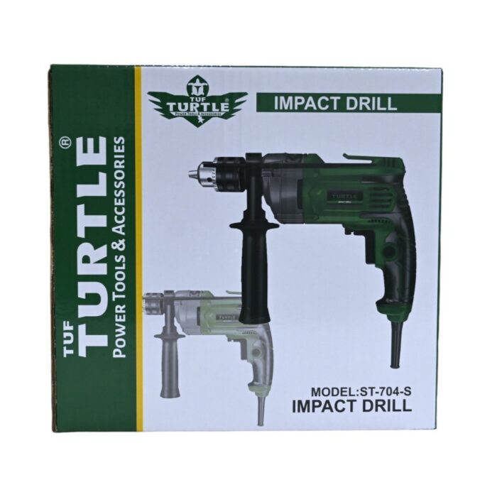 Turtle ST-704S | Impact Drill | 13mm | 1200W | 3200 RPM | Reverse & Forward Mode | Variable Speed | Impact & Regular Drill Mode | Heavy Duty | Rough and Tough - Image 3