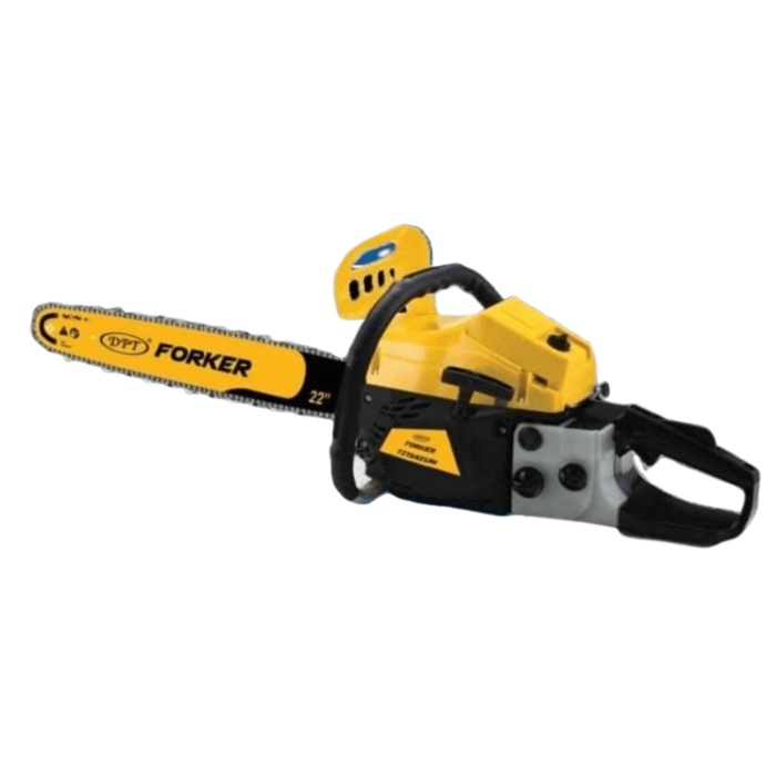 DPT Forker Titanium FKB-62 | 4 Stroke Type | Chain Saw | 62cc | 550ml | 22" | 55cm | 550mm | 2500W | Portable | Light Weight | Heavy Duty | Rough and Tough - Image 3