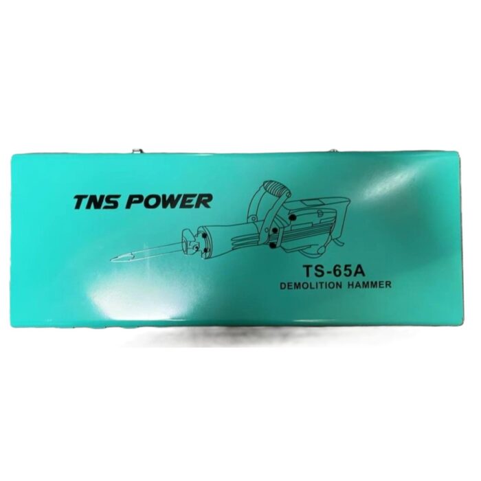 TNS Power TS-PH65A | Electric Demolition Hammer | Breaker | 3000W | 16 KG | Flat Strip Switch with Variable Speed | Self-lock Switch | Copper Armature | Double Insulation | High Speed Drilling | Heavy Duty | Quality Product - Image 3