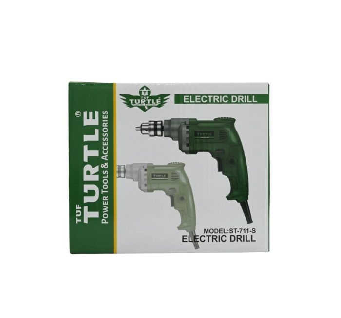 TURTLE ST-711S | Drill Machine | 10mm | 600W | 3000RPM | Variable Speed | Reverse Forward Function | Full Copper | Best Product - Image 4
