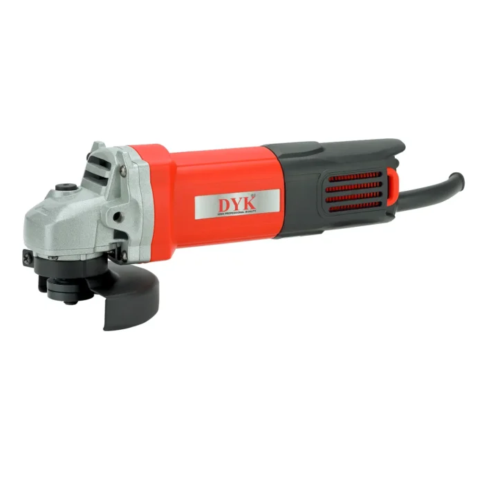 DYK D1A-EE01-100A | Angle Grinder | 100mm | 1150W | 6 Months Armature Warranty | 11000 RPM | Toggle Switch | Water and Dust Proof | Double Insulation | Anti Vibration Side Handle