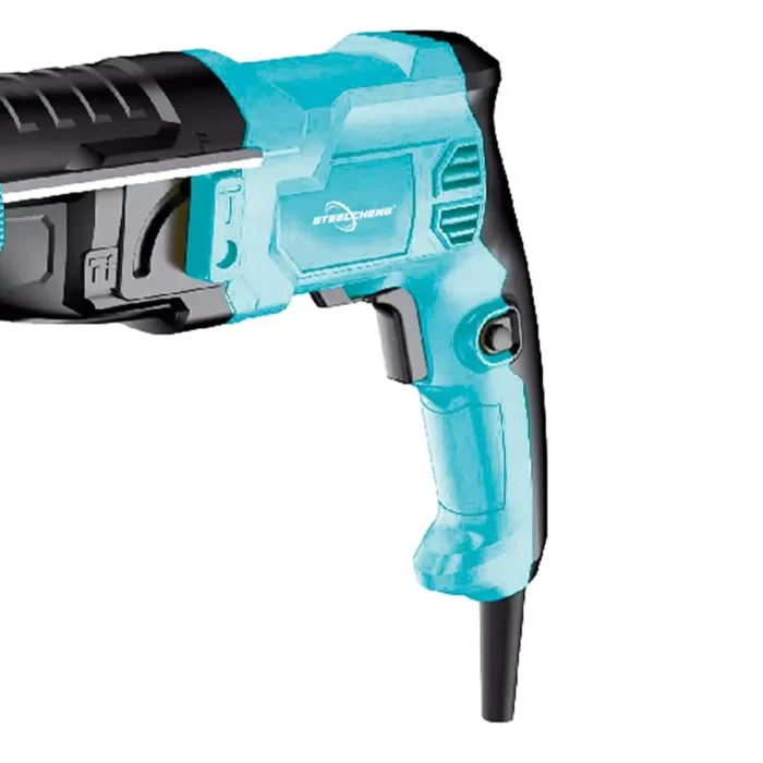 Steelcheng SC-RH-20-332 | Rotary Hammer Drill | 20mm | 1700W | 11000 RPM | 6 Month Armature Warranty | Water and Rust Proof | 3 Pcs Drill Bits | Copper Motor | Reverse Forward Function | Variable Speed | Two Mode | Pistol Type Handle | Extra Heavy Duty | Best in Class - Image 3