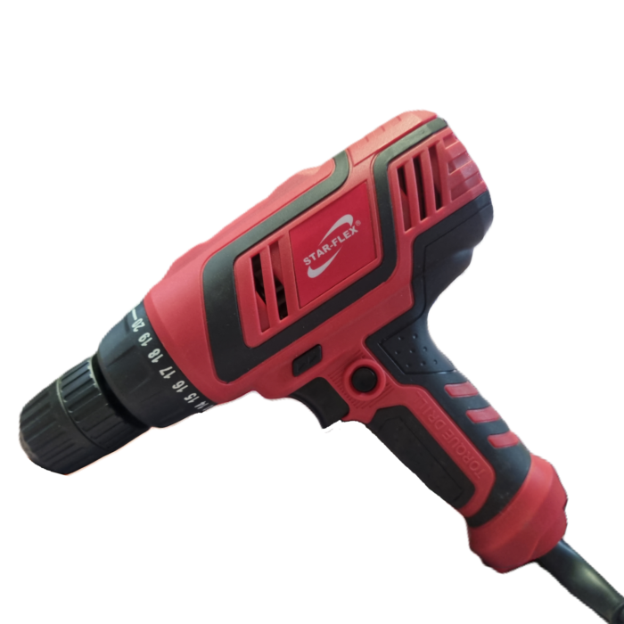 Starflex SF-SD-10 | Electric Screw Driver | 10mm | 280W | 800 RPM | Torque Adjustment Option | Full Copper Winding | Pistol Grip | Heavy Duty | Rough and Though