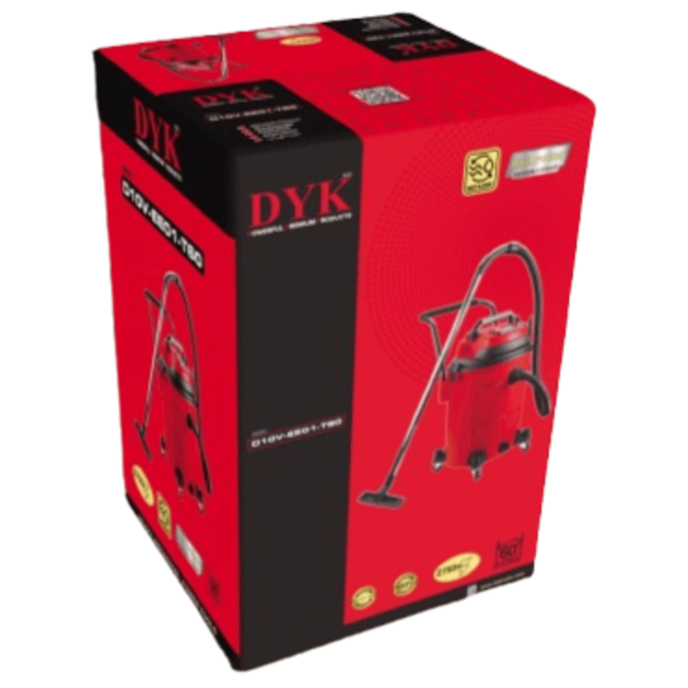 DYK D10V-EE01-T60 | Electric Vacuum Cleaner | 60L | 2750W | 104-108 L/s Suction | 6 Months Motor Warranty | Dust and Water Proof | Extra Heavy Duty | Best in Class - Image 3