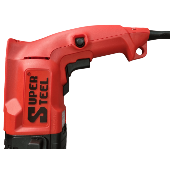 Super Steel SS-RH-20MM | Rotary Hammer Drill | 20mm | 2050W | 0-850 RPM | 6 Month Armature Warranty | Water and Rust Proof | 3 Pcs Drill Bits | Copper Motor | Reverse Forward Function | Variable Speed | Two Mode | Pistol Type Handle | Heavy Duty - Image 5