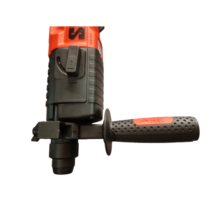 Super Steel SS-RH-20MM | Rotary Hammer Drill | 20mm | 2050W | 0-850 RPM | 6 Month Armature Warranty | Water and Rust Proof | 3 Pcs Drill Bits | Copper Motor | Reverse Forward Function | Variable Speed | Two Mode | Pistol Type Handle | Heavy Duty - Image 4