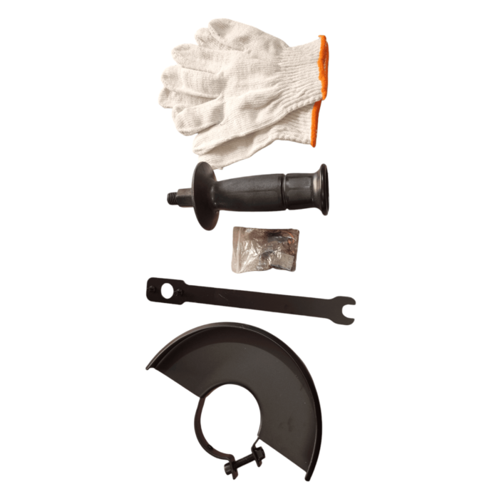 Super Steel SS-AG7-3500T | Angle Grinder | 7 in. | 180mm | 3500W | 8500 RPM | 6 Months Armature Warranty | Toggle Switch | Water and Dust Proof | Double Insulation | Anti Vibrational Side Handle | Extra Heavy Duty | Best in Class - Image 4