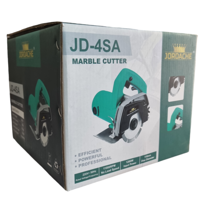 Jordache JD-CM4SA | Marble Cutter | 4 In. | 110mm | 1200W | 11000 RPM | Diamond Blade | Spindle Lock | Budget Friendly - Image 6