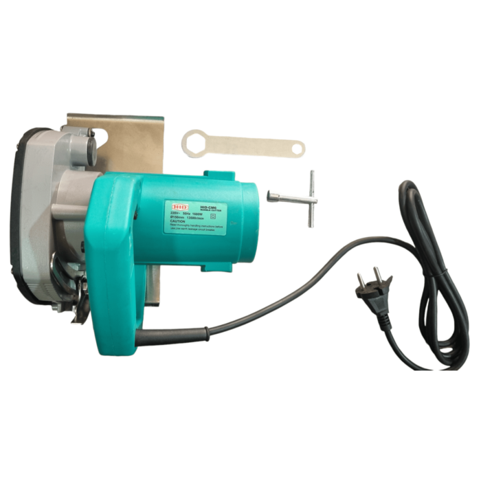 HID CM-6 | Marble Cutter | 6 In. | 150mm | 1600W | 13500 RPM | Diamond Blade | Spindle Lock | Heavy Duty | Premium Product - Image 7