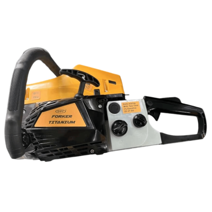 DPT Forker Titanium FKB-62 | 4 Stroke Type | Chain Saw | 62cc | 550ml | 22" | 55cm | 550mm | 2500W | Portable | Light Weight | Heavy Duty | Rough and Tough