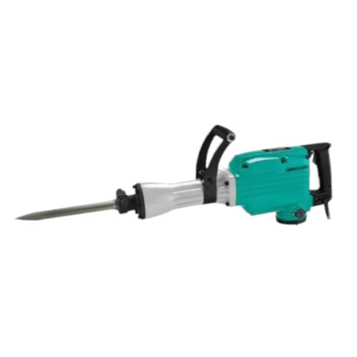 TNS Power TS-PH65A | Electric Demolition Hammer | Breaker | 3000W | 16 KG | Flat Strip Switch with Variable Speed | Self-lock Switch | Copper Armature | Double Insulation | High Speed Drilling | Heavy Duty | Quality Product