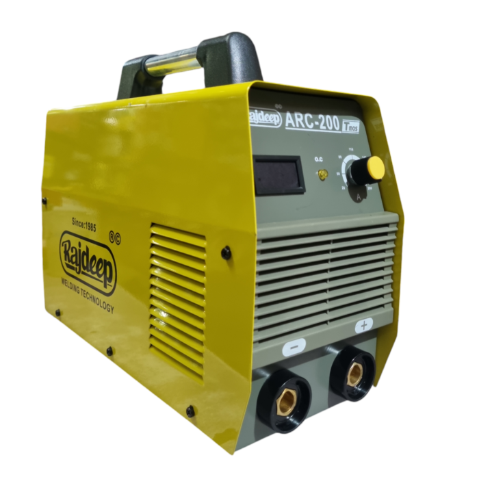 Rajdeep ARC 200T MASFET | Welding Machine | 200A | 1 Phase Mosfet | Current Rating- 200A | Single Phase 220V | Mosfet Technology | Digital Display | Road Size 1.5 – 3.15 mm | Heavy Duty | Quality Product - Image 3