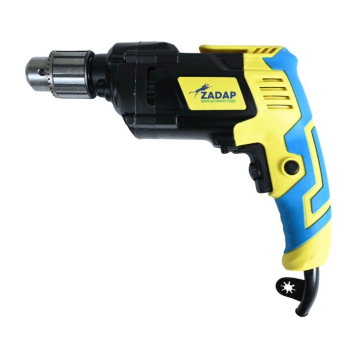 Zadap ZP-12 | Electric Drill Machine | Without Impact | 13mm | 850W | Pistol Grip | 1800 RPM | Regular Drill Mode | Reverse & Forward Mode | Variable Speed | Heavy Duty