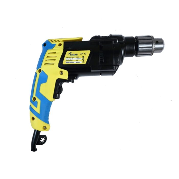 Zadap ZP-13 | Impact Drill | 13mm | 1050W | 3200 RPM | Reverse & Forward Mode | Variable Speed | Impact & Regular Drill Mode | Heavy Duty | Rough and Tough - Image 2