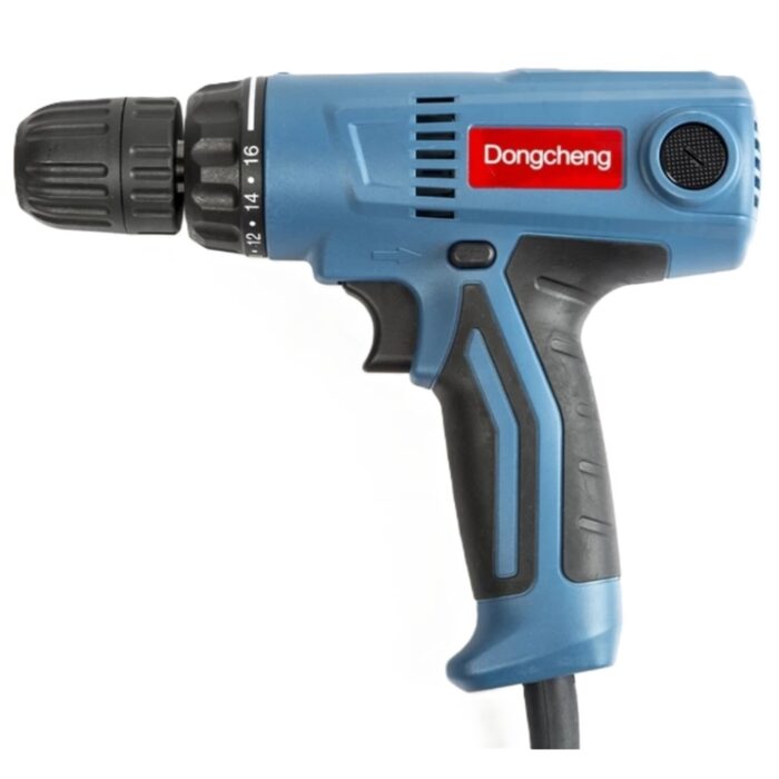 DongCheng DJZ08-10 | Electric Screw Driver | 10mm | 250W | 850 RPM | Torque Adjustment Option | Full Copper Winding | Pistol Grip | Heavy Duty | Rough and Though