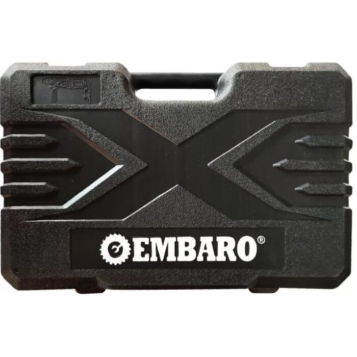 Embaro EM-RH-2.26 | Rotary Hammer Drill | 26mm | 900W | 0-850 RPM | 3 Pcs Drill Bits | Copper Motor | Reverse Forward Function | Variable Speed | Three Mode | Pistol Type Handle | Heavy Duty - Image 5