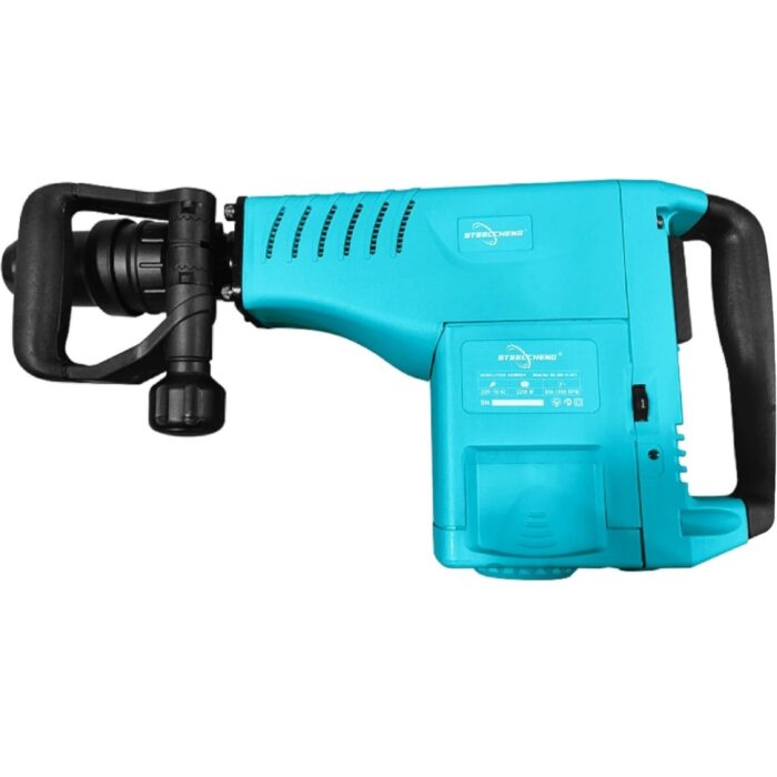 SteelCheng SC-DH-11-373 | Electric Demolition Hammer | Breaker | 2200W | 11 KG | 20 Years Of Experience | Flat Strip Switch with Variable Speed | Waterproof and Dustproof | 6 Months Armature Warranty | Heavy Duty | Quality Product - Image 2