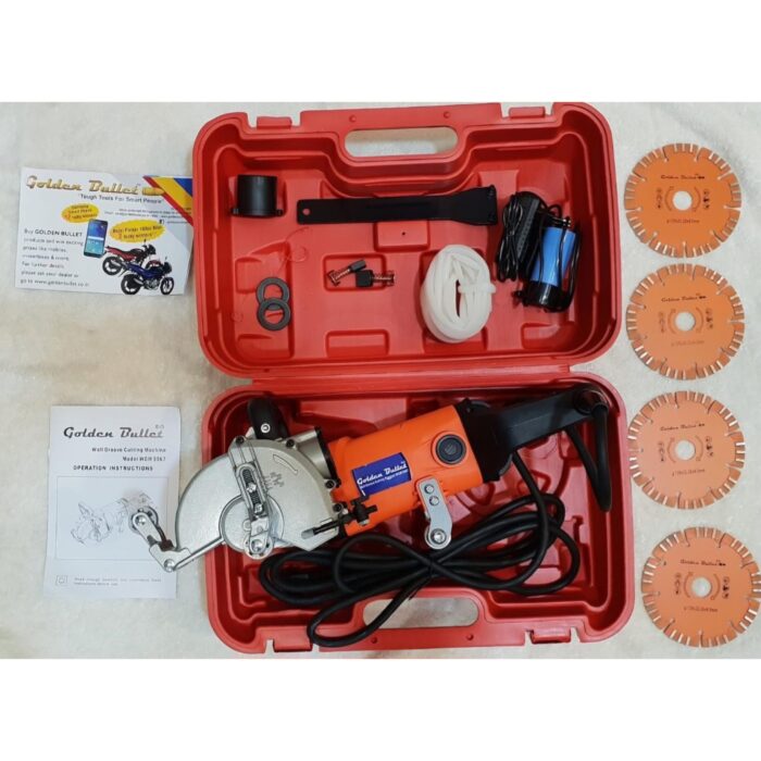 Golden Bullet WGM9567 | Wall Chaser | Wall Grooving Machine | 2500 Watt | 7500 RPM | Full Copper | Best Product - Image 8