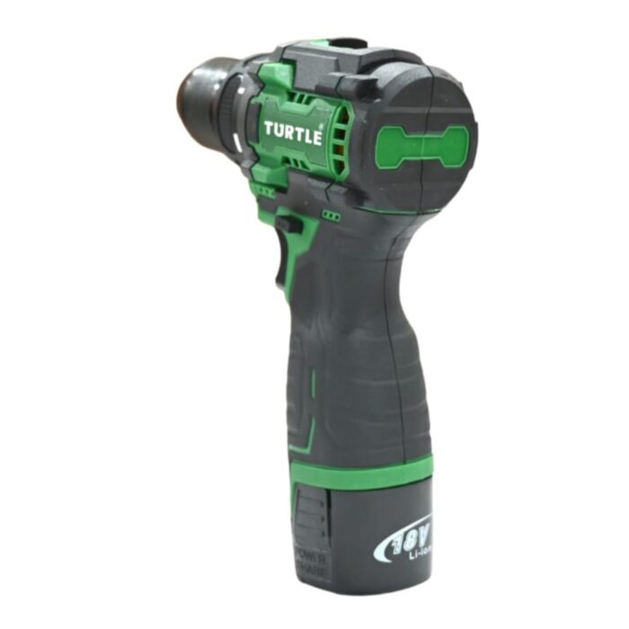 Turtle ST-762S | Screw Driver Drill | Brushless | Cordless | 10mm | 18V, 1.3Ah Battery | 0-500 and 0-2000 RPM | Reverse Forward Function | LED Light | 21NM Torque | Metal Chuck | Heavy Duty - Image 5