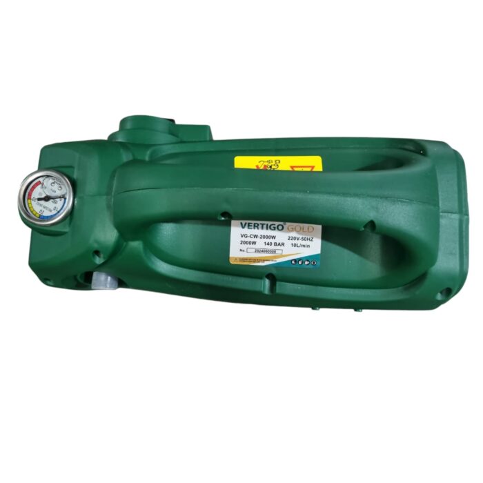 Vertigo Gold VG-CW-2000W | High Pressure Washer | 140 bar | 2000W | 10L/min Flow | 2800 No Load RPM | Heavy Duty - Image 3