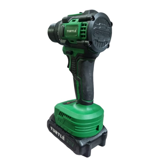 Turtle ST-763S | Screw Driver Drill | Brushless | Cordless | 21V, 1.3Ah Battery | 10mm | 0-550 and 0-2000 RPM | Reverse Forward Function | LED Light | 45NM Torque | Metal Chuck | Heavy Duty - Image 5