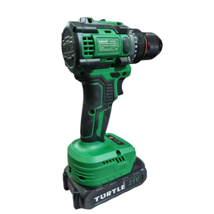 Turtle ST-763S | Screw Driver Drill | Brushless | Cordless | 21V, 1.3Ah Battery | 10mm | 0-550 and 0-2000 RPM | Reverse Forward Function | LED Light | 45NM Torque | Metal Chuck | Heavy Duty - Image 3