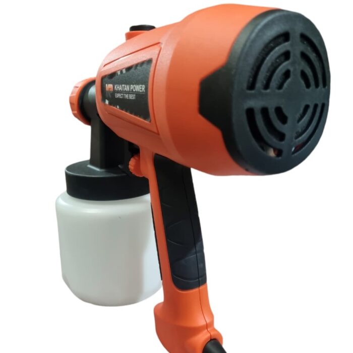 Khaitan Power KP ESG | Electric Spray Gun | 350W | 850ml | 4 Nozzles | Switch With Scroll Function | 60 DIN-S Paint Viscosity | Copper Nozzle | Full Copper Motor | Heavy Duty In All of Them - Image 3