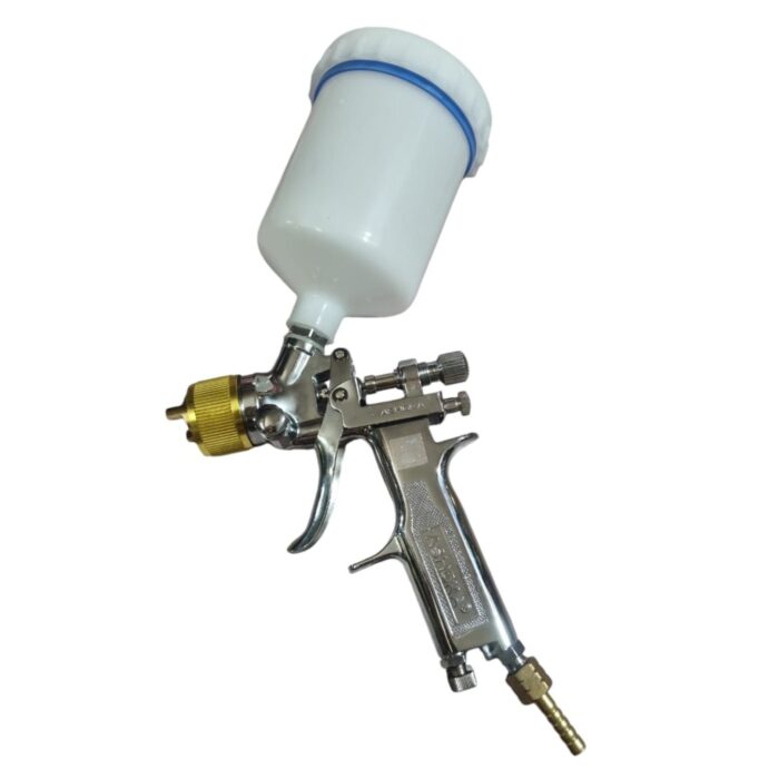 Ashoka ATC-03 | Techno Craft XP Edition | HVLP Spray Gun | World's First Hybrid HVLP Technology Gun | 1 Pint | 1.4mm Nozzle | Stainless Steel Body | 600ml | Gold Plated Air Cap | Extra Heavy Duty