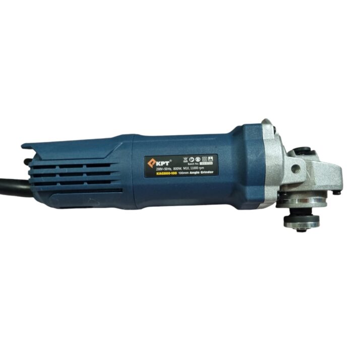 KPT KAG800-100 | Angle Grinder | 4 in. | 100mm | 800W | 11000 RPM | 6 Months Armature Warranty | Back Switch | Anti Vibration Side Handle | Heavy Duty | Best in Class - Image 2